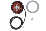 MONARK 098 212 016 / taillight right/left (led, 10/30v, with turn signal, with stop light, parking light, no reflector, cable length: 2.5m, number of connections: 4, chrome frame, fi155mm)
