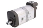 BOSCH 0 510 565 394 / hydraulic reduction pump double 8/11cm3/rev fits: case ih 1046, 1056, 1056 xl, 1056 xla, 1246, 523, 533, 554, 624, 654, 724, 724 a, 724 xl, 733, 733 a, 824, 824 s, 824 xl, 824 xla, 946, 946 a