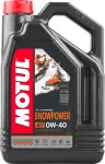 101231 4L MOTUL Snowpower 4T 0W40 Täissünt. õli 4-taktiline lumesaanidele, mootorratastele, ATV-dele
