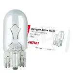 Halogeenpirnid w5w t10 5w w2.1x9.5d 12v 10tk (e8) amio-01483