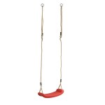 Laste kiik, punane plastikiste 42 cm