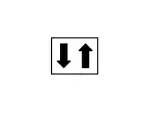 Tingmärk ARROWS. Roheline