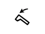 Tingmärk "LIFTER". Punane
