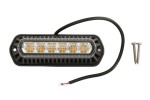 pöörlev vilkur (oranž, 12/24V, LED, LED, 12W, 2-punkti assembly, kaabel pikkus; 0,3m)
