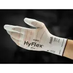 Safety gloves Ansell HyFlex 11-812, size 8. Thin Nylon, spandex. Foam nitrile palm dipped.