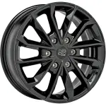 Литой диск MSW 42 Van Gloss черный 7.5x19" 6x120 ET52 центральное отверстие 74.5