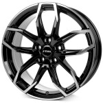 Valuvelg Rial Lucca diamond-black frontpolished 6.5x17" 4x108 ET32 Keskava 65.1