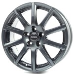 Valuvelg Rial Milano titanium 7x17" 5x108 ET47 Keskava 70.1