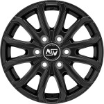 Valuvelg MSW 48 Van 6 auku Matt Black 6.5x16" 6x120 ET50 Keskava 74.5