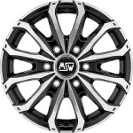 Valuvelg MSW 48 Van 6 auku Gloss Black Full poleeritud 6.5x16" 6x120 ET50 Keskava 74.5