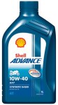 Poolsünt Shell Advance 4T AX7 10w40 1l SM/MA2 poolsünteetiline