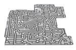 ZF 1068 227 047 / gear shift repair kit (mechatronic module sealing plate) zf 6 hp 26; 6 hp 32