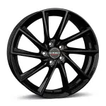 Литой диск Borbet VTX черный glossy 8x18" 5x108 ET45 центральное отверстие 72.6