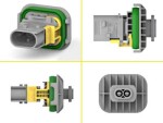 для разъема корпус 2.8 max 60V AMP HDSCS