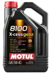 motul 8100 x-cess gen2 5w40 5l täissünt