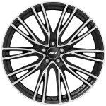 Литой диск AEZ Seattle dark черный/polished 9x20" 5x130 ET57 центральное отверстие 66.6