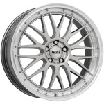 Литой диск Dotz Bilbao Silver/polished lip 8x17" 5x114.3 ET45 центральное отверстие 71.6