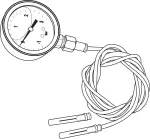 TESTER rõhu turbo (1 - 3 BAR)
