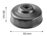padrun õlifiltri 65 mm, 14 k¹tna
