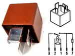 Relee 12V 70A 5-klemmiga