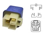 Relee 12V Nissan, 4-klemmiga, tuledele