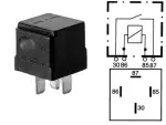 Lülitusrelee 6V 30A 30A 4-klemmiga