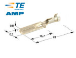 KLEMM 6,3 AMP 0,8-2,1mm2 LAPIK