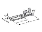 Juhtmeots 6,3mm isane