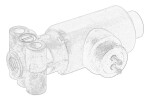 OE SOLARIS 1102.540.000 / solenoid valve (5.5-10bar, m12x1.5/m27x1) fits: mercedes o 405 09.91-