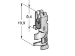 Juhtmeots UNI F630 klamber