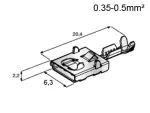 Juhtmeots F630E 6.3 emane F630E