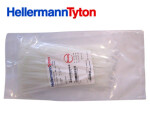HELLERMANN PLASTVITS 100TK. 100X2,5 VALGE