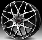 Литой диск Momo REVENGE EVO 2.0 матовый черный Polished 8x18" 5x112 ET35 центральное отверстие 79.6