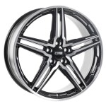 Литой диск CMS C29 Diamond черный Gloss 8x18" 5x120 ET50 центральное отверстие 65.1