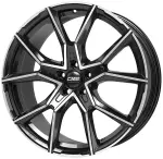 Литой диск CMS C33 Diamond черный Gloss 8.5x20" 5x114.3 ET45 центральное отверстие 67.1