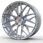 Литой диск Venue Foxy Silver Polished 8.5x18" 5x114 ET35 центральное отверстие 73.1
