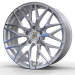 Литой диск Venue Foxy Silver Polished 9x20" 5x120 ET35 центральное отверстие 72.6
