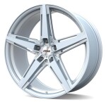 Литой диск Venue Nord5 Gloss Silver 9.5x20" 5x112 ET45 центральное отверстие 66.6