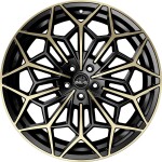 Valuvelg Antera A105 Piano Black Champagne 8.5x21" 5x112 ET35 Keskava 66.6