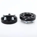 Spacer Japan Racing 25 mm 2tk 5x120 72.6 mm koos Studs M14x1.5 (+mutrid) Black (JRWA3-25MM-5I-72BK)