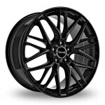 Литой диск Avus AF19 черный 7.5x17" 5x112 ET42 центральное отверстие 66.5