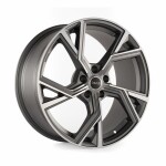 Литой диск Avus AF20 матовый Antharcite Polished 8x18" 5x112 ET28 центральное отверстие 66.6