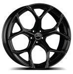 Литой диск GMP Ultrivity Glossy черный 10x23" 5x112 ET28 центральное отверстие 66.5