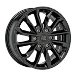 Литой диск MSW 42 6H Gloss черный 8.5x20" 6x120 ET47 центральное отверстие 74.6