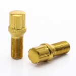 JR poldid Gold JB1-1415H27GD M14x1.5x27 JB1 Hex 20mm kooniline 60° 20 tk + võti