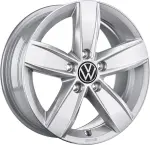 Литой диск OE Volkswagen 5NA0714978Z8 Silver 6.5x17" 5x112 ET38 центральное отверстие 57.1