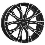 Valuvelg AEZ Toronto dark Black/poleeritud 8.5x18" 5x112 ET36 Keskava 66.6
