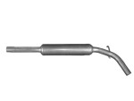 EXHAUST POLO 1.3KAT. 94-95 MID.SIL.AL.