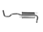 EXHAUST POLO 1.0-1.6IKAT 94-99 R.SIL..AL
