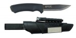 Ellujäämisnuga koos tulerauaga Morakniv® Survival Black koos noateritajaga paks tera 3,2mm